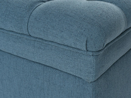 Juliana - Storage Ottoman With Birch Legs
