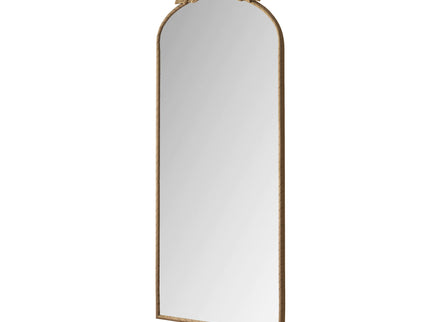 Vintage Arched Full Body Mirror, Wall Mounted For Living Room