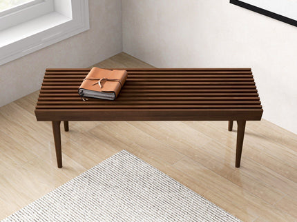 Mia - Bench - Dark Brown