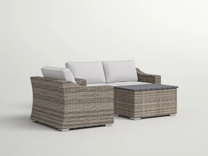 Stylish Sofa Seating Group With Cushions Perfect For Outdoor Gatherings
