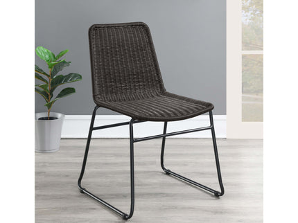 Dacy - Dining Side (Set of 2) And Sturdy Sled Base - Brown