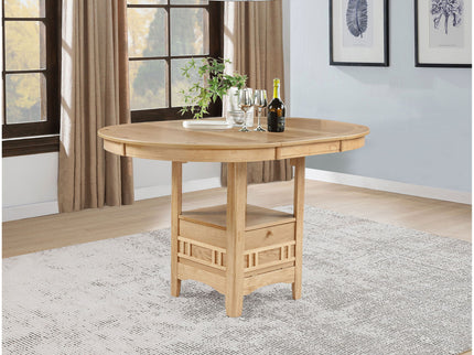 Davis - Counter Height Extension Dining Table - Light Oak