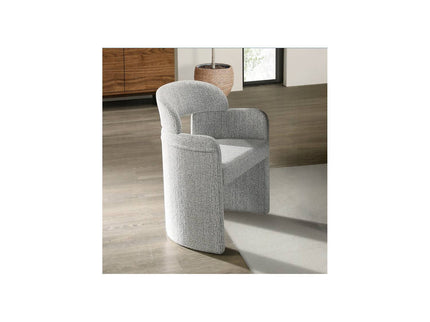 Kyree - Arm Chair (Set of 2) - Ivory / Gray