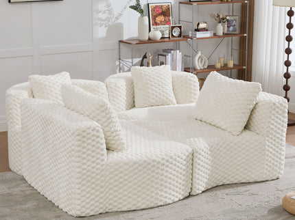 Modular Sectional Sofa With Free Combination Design