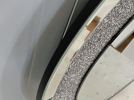 Round Wall Mirror - Silver