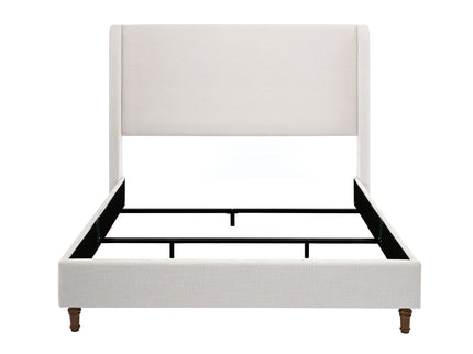 Hayden - Upholstered Wingback Bed With Tall Headboard
