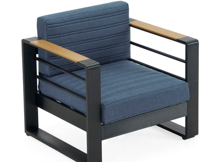 Giovanna - Club Chair Set With Aluminum Frame