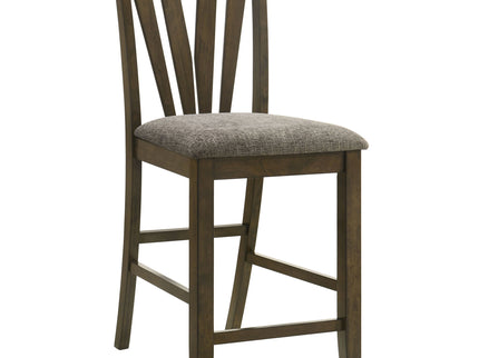 Maxine - Upholstered Counter Height Dining Side Chair (Set of 2) - Brown