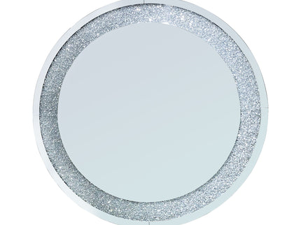 Round Wall Mirror - Silver