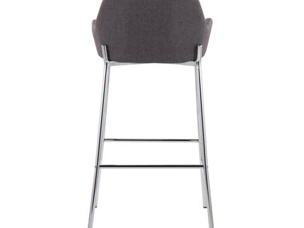 Daniella - Contemporary Fixed Height Bar Stool (Set of 2)
