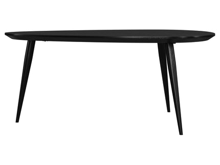 Xander - Triangular Table With Rounded Edges