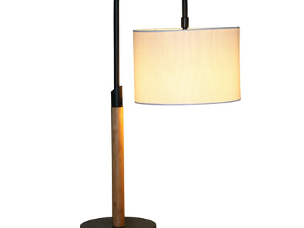 Arcus Paniz - Desk Lamp With Cylinder Shade - Black