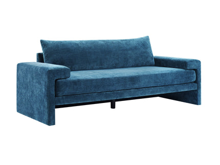 Upholstered 3 Seater Sofa With Wide Armrests