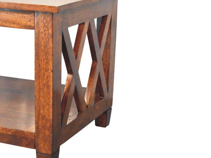 Belmont - X Frame Coffee Table - Brown