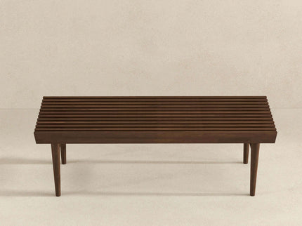 Mia - Bench - Dark Brown
