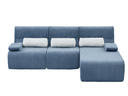 Oversized Sectional Sofa, Living Room Seating With Modular Design