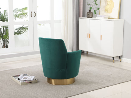 Teddy Swivel Barrel Chair, Swivel Accent Chairs Armchair For Living Room