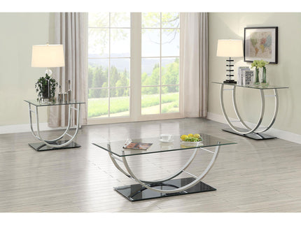 Garrett - Console Table - Chrome
