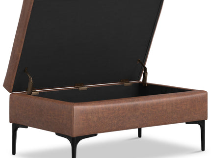 Rebecca - Multifunctional Coffee Table Storage Ottoman With Lift Up Lid