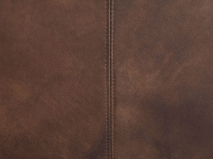 Jaron - Top Grain Leather Sofa - Mocha