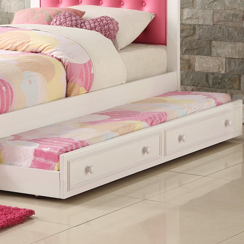 Contemporary Style Bed With Trundle