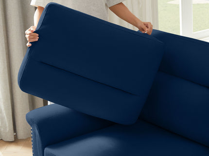 3 Seater Elegant Stationary Sofa