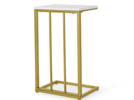 Modern Glam C - Shape End Table