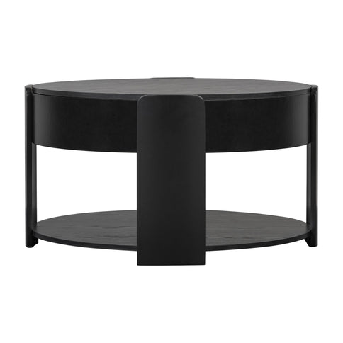 Round Lift Top Coffee Table With Hidden Storage