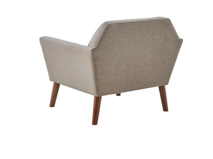 Modern Lounge Chair With Button Tufting