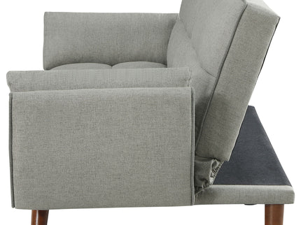 Caufield - Tufted Convertible Sofa Bed Upholstered - Gray