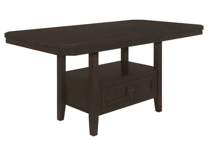 Prentiss - Extension Counter Dining Table - Cappuccino