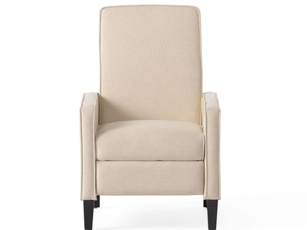 Minimalist Design Fabric Push Back Chair