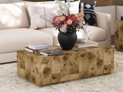 Moxie - 3 Piece Coffee And End Table Set - Brown