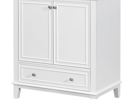 Modern Bathroom Vanity Base Only With Doors And Drawer