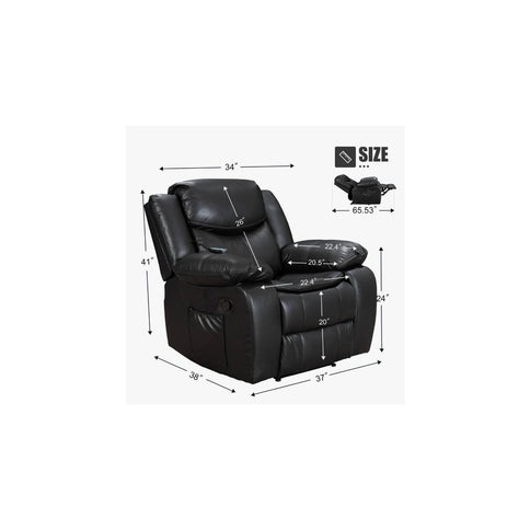 Recliner Chair With Vibration And Heating
