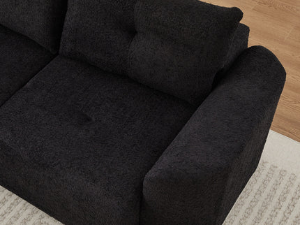 3 Seater With Thickened Armrests Sofa For Living Room