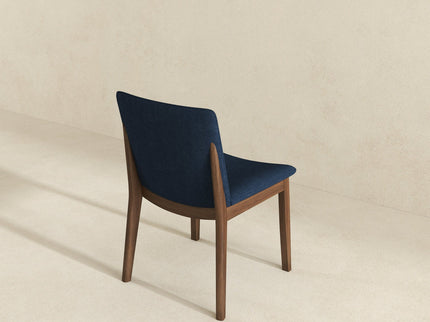 Laura - Mid-Century Modern Solid Wood Dining Chair (Set of 2)
