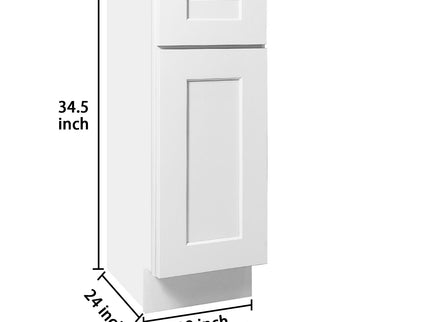 Shaker Base Cabinet & Soft-Close Door And Drawer