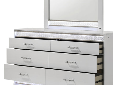 Glam - Bedroom Set With LED Headboard