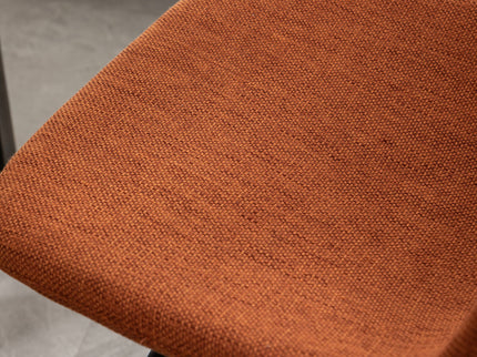 Porth - 28.25" Fabric Kitchen Counter Height Stools (Set of 2) - Orange