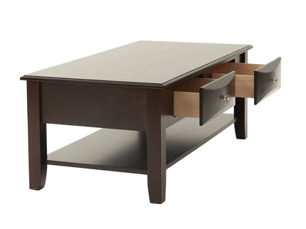 Simple Style Table With Shelf
