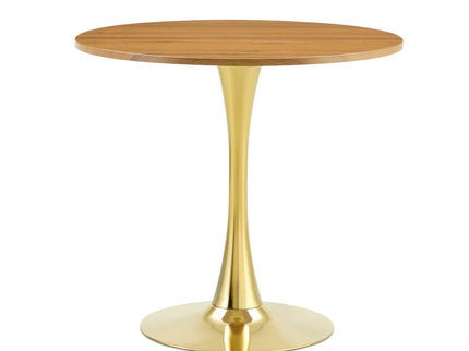 Round Dining Table With Thickened Top For Kitchen