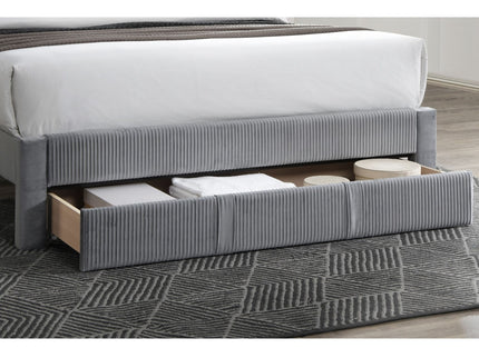 Contemporary Bed With Storage Drawer