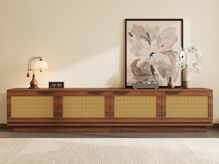 TV Stand, Media Console - Walnut