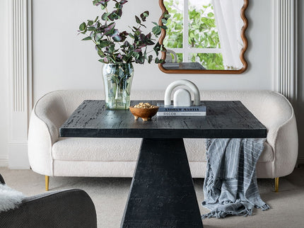Wood Mirror With Unique Frame - Brown