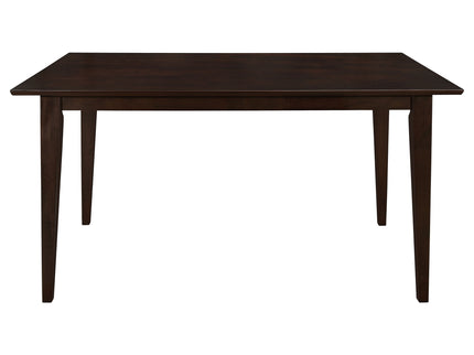 Gianna - 5 Piece Rectangular Dining Set With Table Upholstered Chairs - Cappuccino