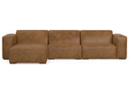 Dark Brown / LAF Sectional