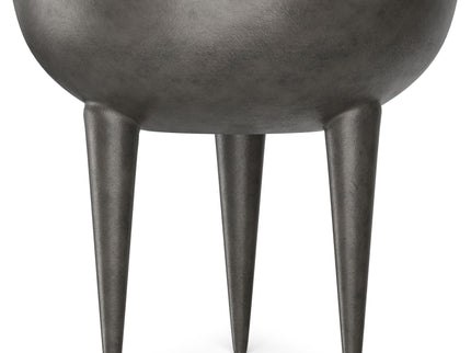 Otto - Cast Aluminum Side Table - Black