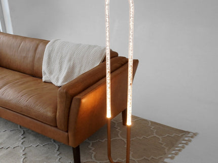 Zeon - LED Floor Lamp, 110 - 120V - Bronze