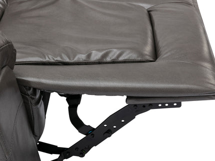 360° Swivel And Rocking Home Theater Recliner Manual Recliner Chair With Wide Armrest For Living Room